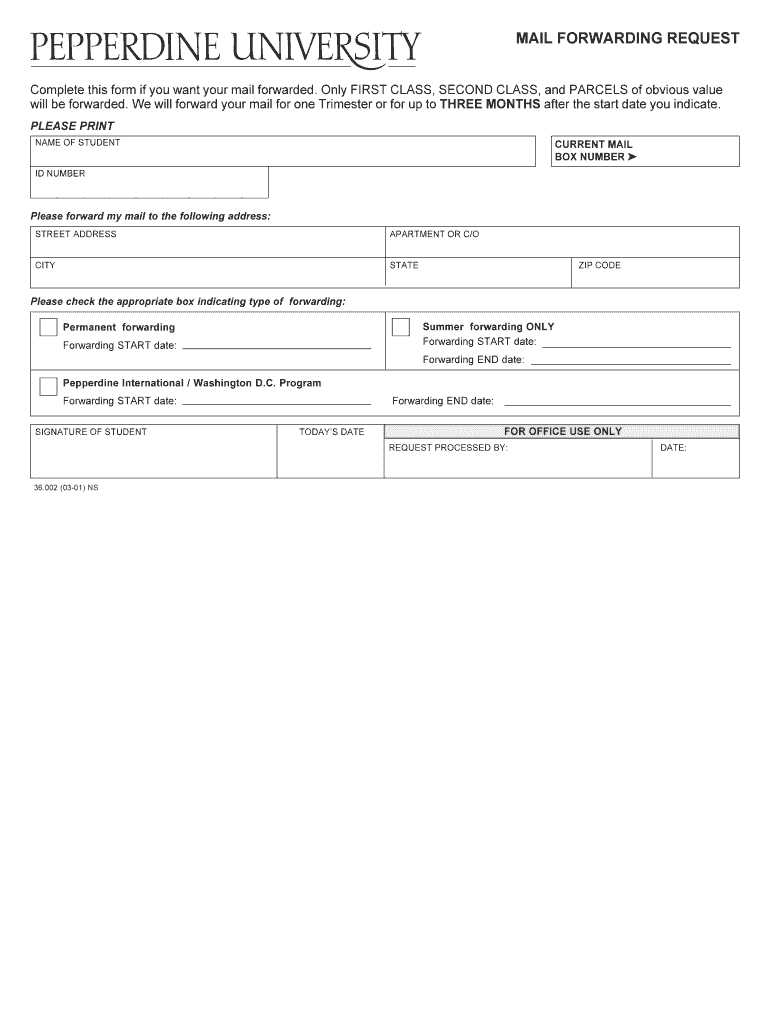 Mail Forwarding - Community - community pepperdine Preview on Page 1