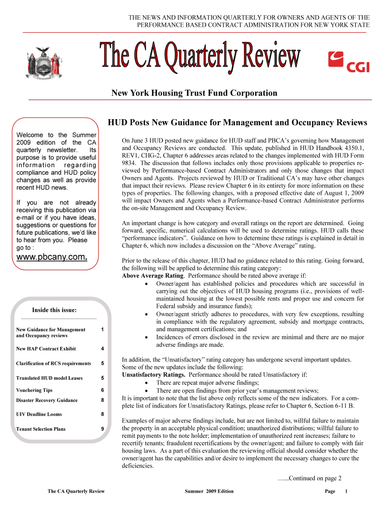 New York Housing Trust Fund Corporation Preview on Page 1