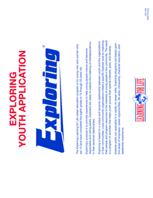 Exploring Youth Application Form