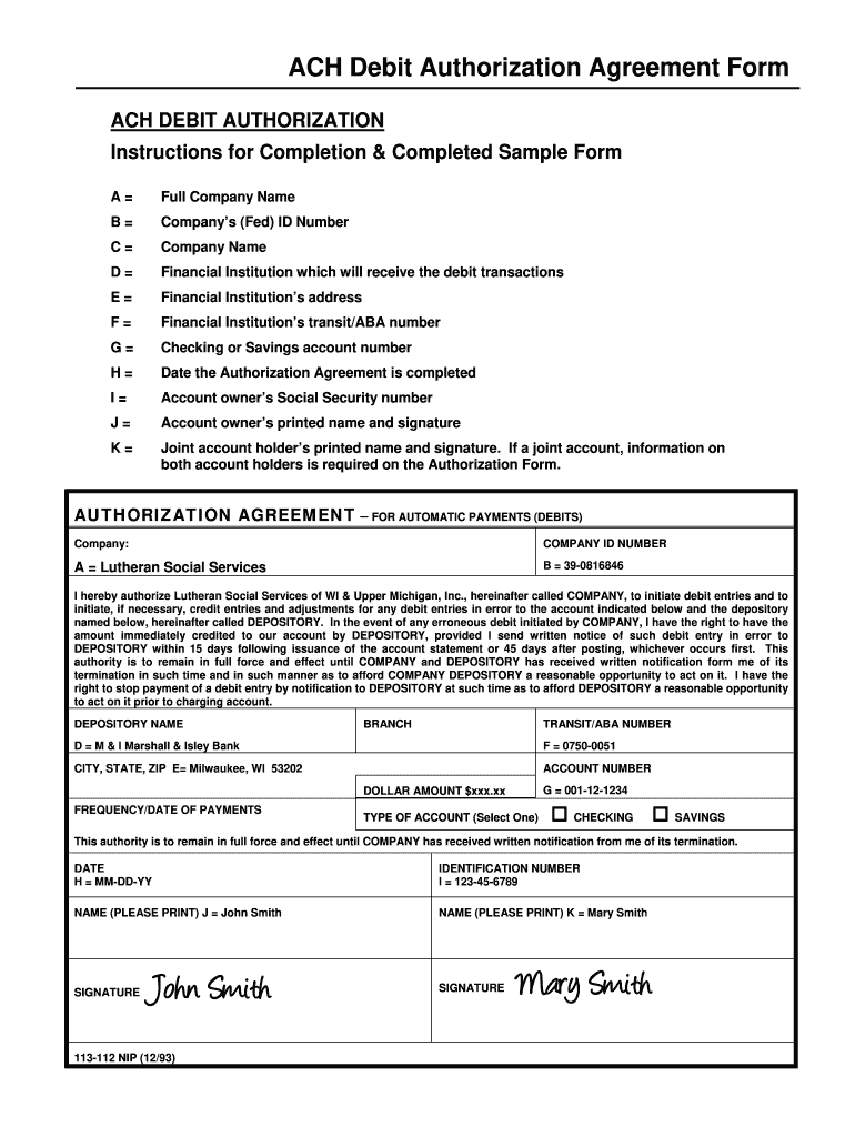 Ach Form 2020 Fill And Sign Printable Template Online US Legal Forms