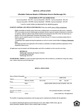 Mass rental application pdf fillable form