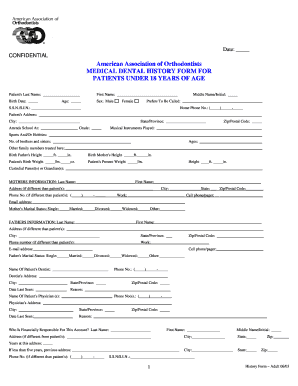 MEDICAL DENTAL HISTORY FORM FOR PATIENTS ... - neugrin .com