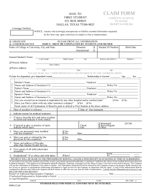 psi international student health insurance form