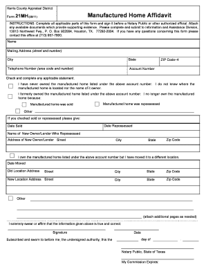 form 21mh hcad