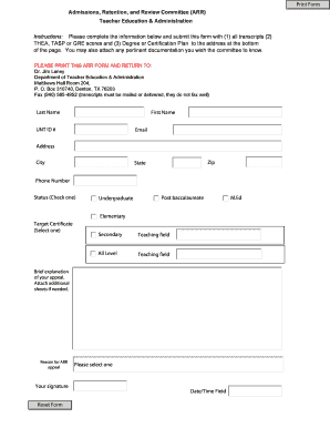 Form preview