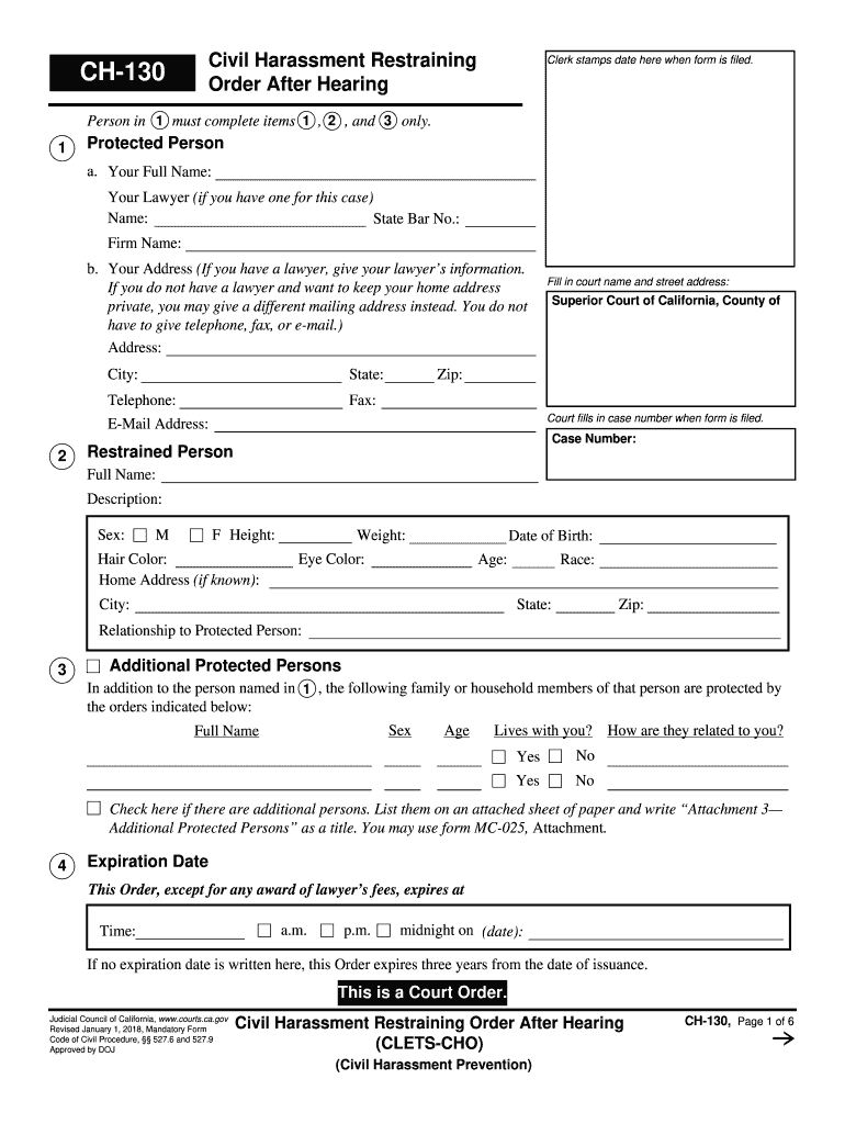 ch130 2012 form Preview on Page 1