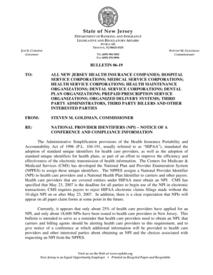 New Jersey NPI Conference Registration Form