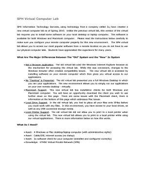 computer room hosting services sla template form