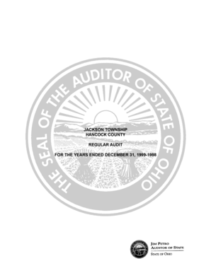 H: USERS Final Audit Jennie Blair Jackson Twp 98-99 Hancock Final Copy Jackson Twp 98-99 Hancock RPT.wpd - auditor state oh