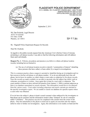 Fillable Online aclu aclu flagstaff form Fax Email Print - pdfFiller