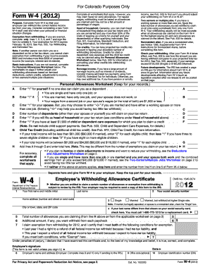 colorado tax exemption form