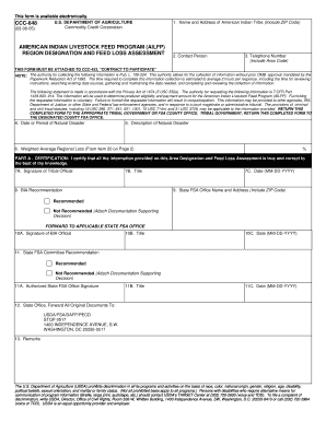 CCC-648 AMERICAN INDIAN LIVESTOCK FEED PROGRAM ... - forms sc egov usda