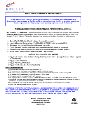 Commercial Loan Application