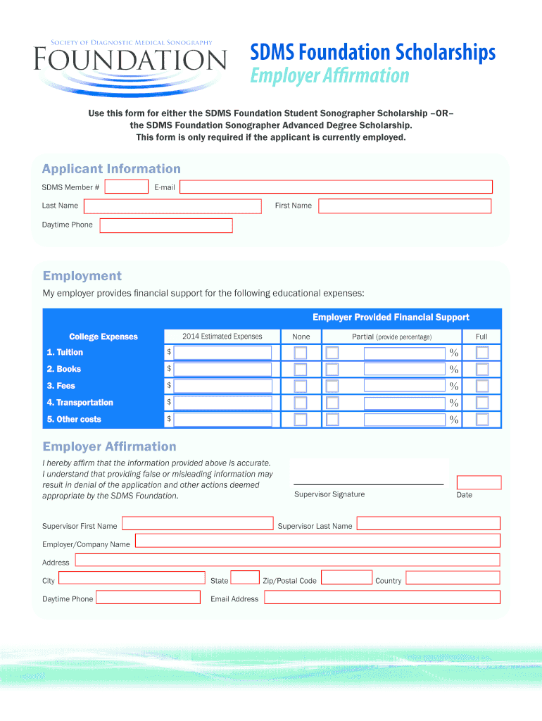 SDMS Foundation Scholarships - sdmsfoundation Preview on Page 1