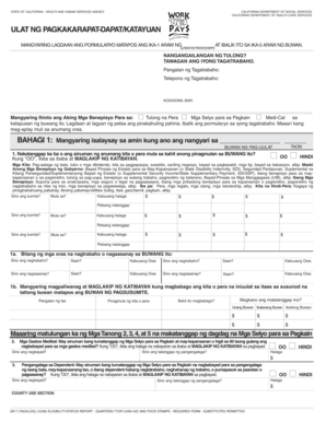 California Quarterly Eligibility Status Report