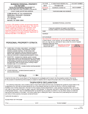 Cobb County Property Records - Fill Online, Printable, Fillable, Blank