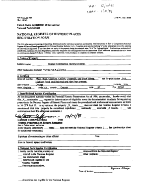 National Register of Historic Places Registration Form