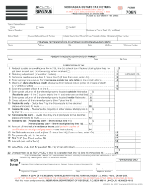 Nebraska Inheritance Tax Worksheet - Fill Online, Printable, Fillable,  Blank | pdfFiller