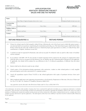 Fillable Online revenue ky project sales revenue form Fax Email Print ...