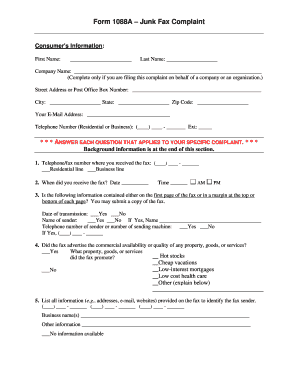 form 1088a