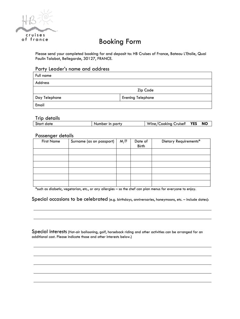 Blank Booking - Fill and Sign Printable Template Online  US Legal With Regard To Blank Legal Document Template