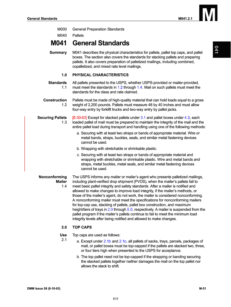 m041 form Preview on Page 1