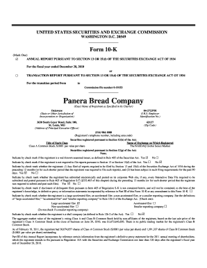Panera Bread Fax Form - Fill Online, Printable, Fillable, Blank | PDFfiller