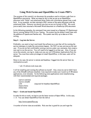 Openoffice fillable pdf with cgi script tutorial form