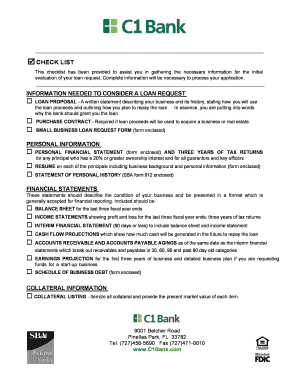 Small Business Loan Request Form