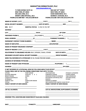 Patient Intake Form
