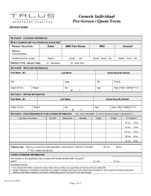 Form preview picture