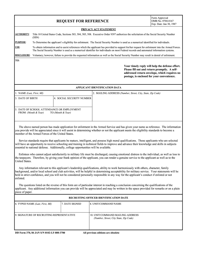 Dd370 Fill Out Sign Online DocHub
