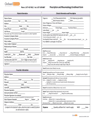 orchard rx medical forms