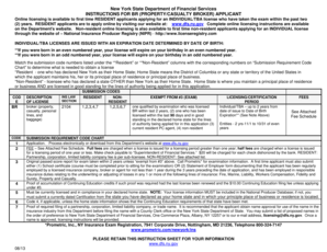 New York Property/Casualty Broker Application