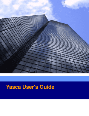 yasca user guide form