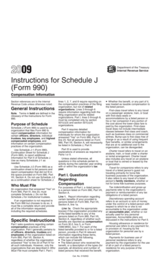 Instructions for Schedule J (Form 990)