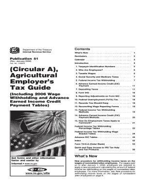 Publication 51 Tax Guide