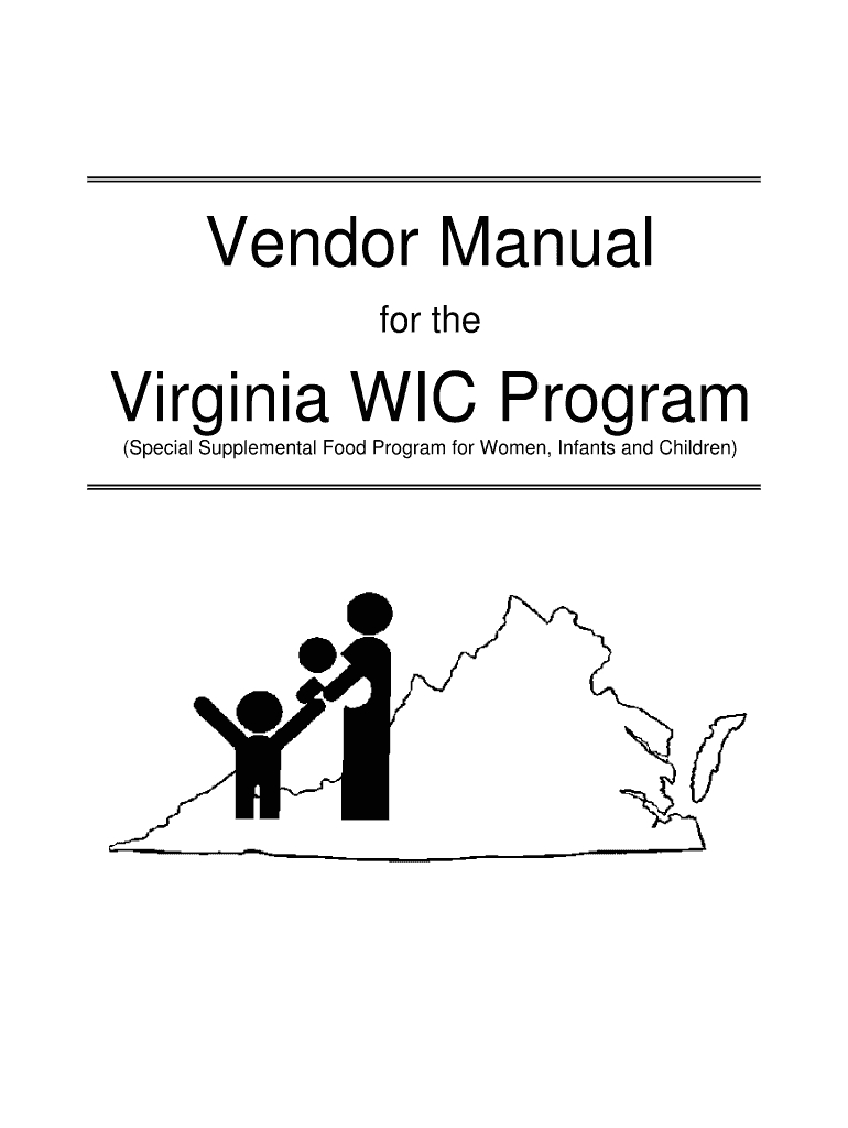 Virginia WIC Program - vahealth Preview on Page 1