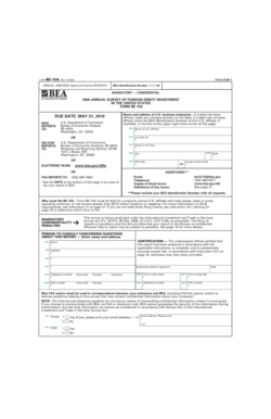 2009 Annual Survey of Foreign Direct Investment in the United States
