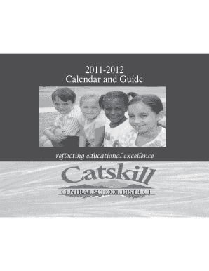 Calendar Template - Catskill Central School District