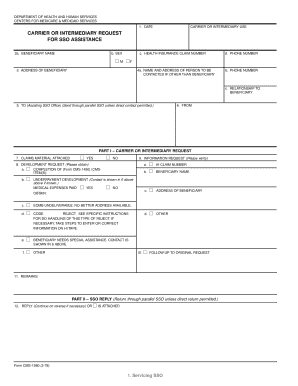 CMS-1980 Form