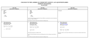 US Census American Community Survey