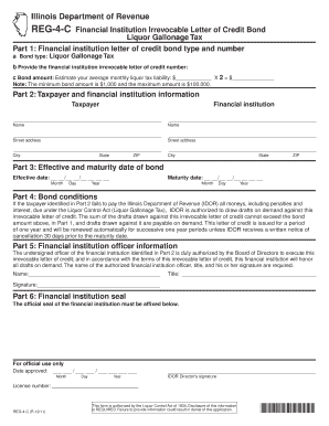 Illinois Liquor Gallonage Tax Bond