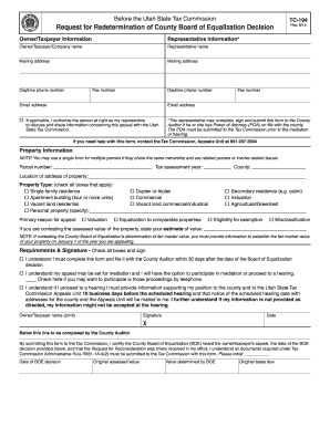 Utah State Tax Commission TC-194