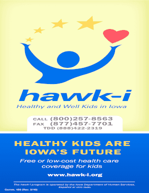 Hawk-I Child Health Insurance Application