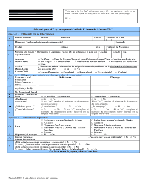 Solicitud de Elegibilidad del Programa de Maryland para el Cuidado Primario de Adultos (PAC)