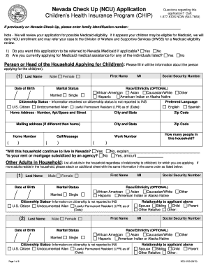 Nevada Check Up Application