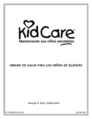 Solicitud para KidCare