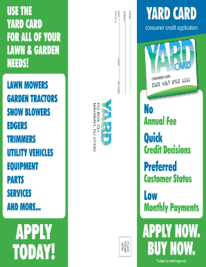 TD Bank Credit Card Application