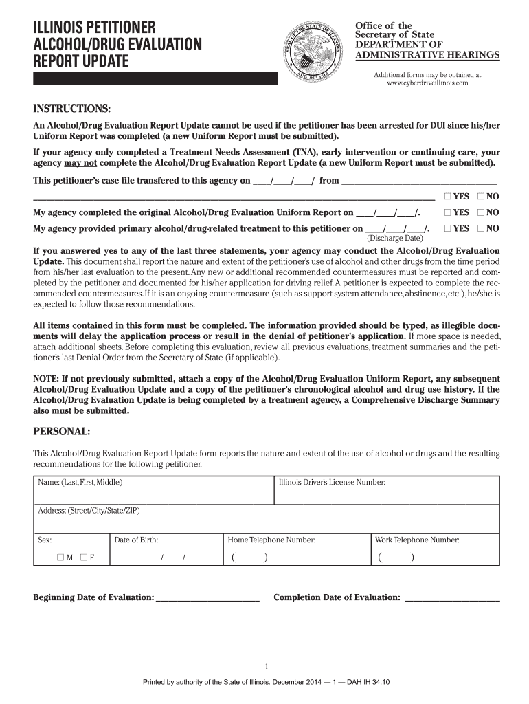 dui evaluation Preview on Page 1